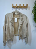 CHAQUETA CORTA FLECOS