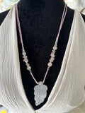 COLLAR PLUMA