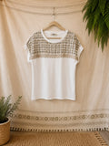 Camiseta con bordado