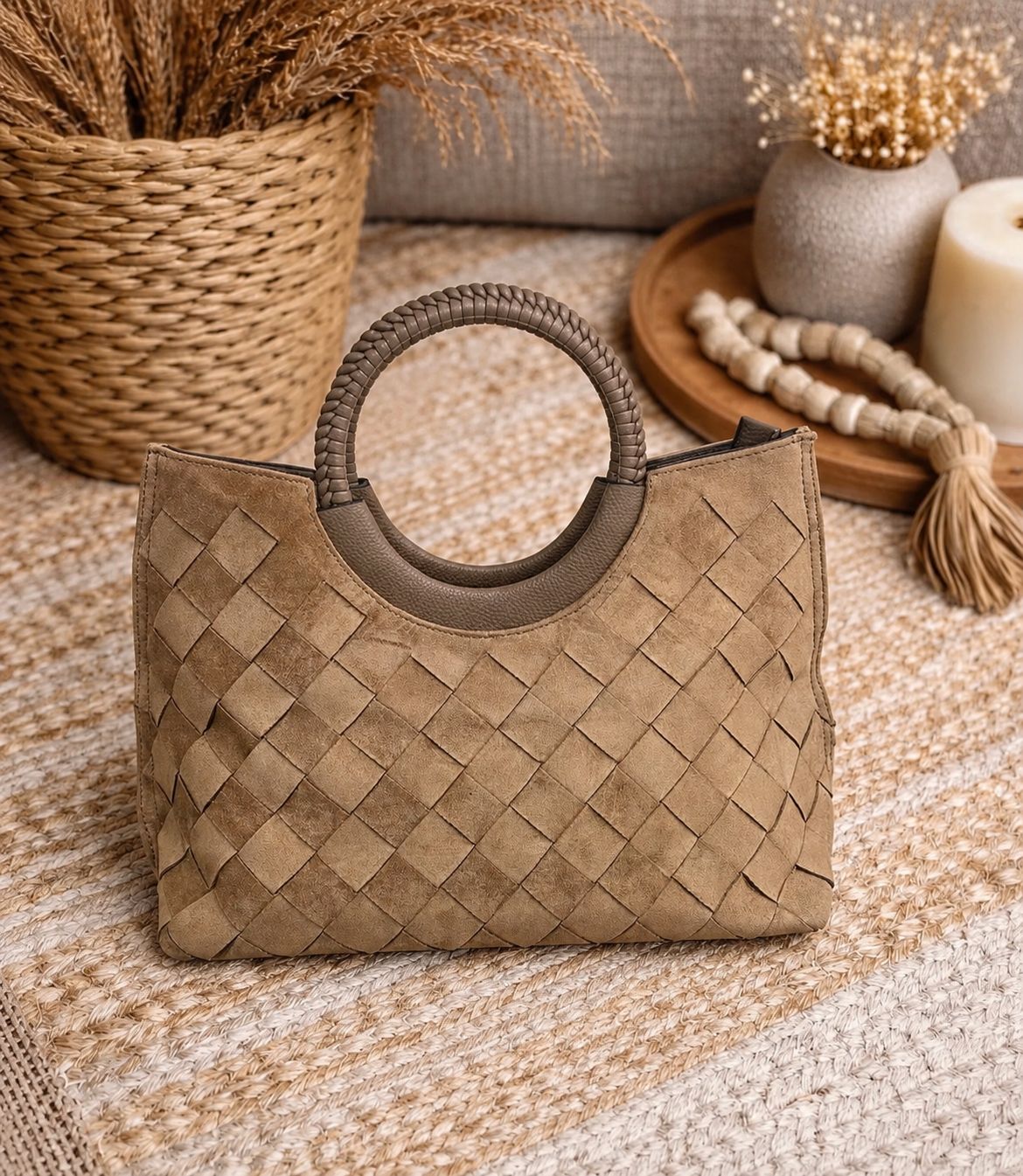 Bolso Tote Trenzado