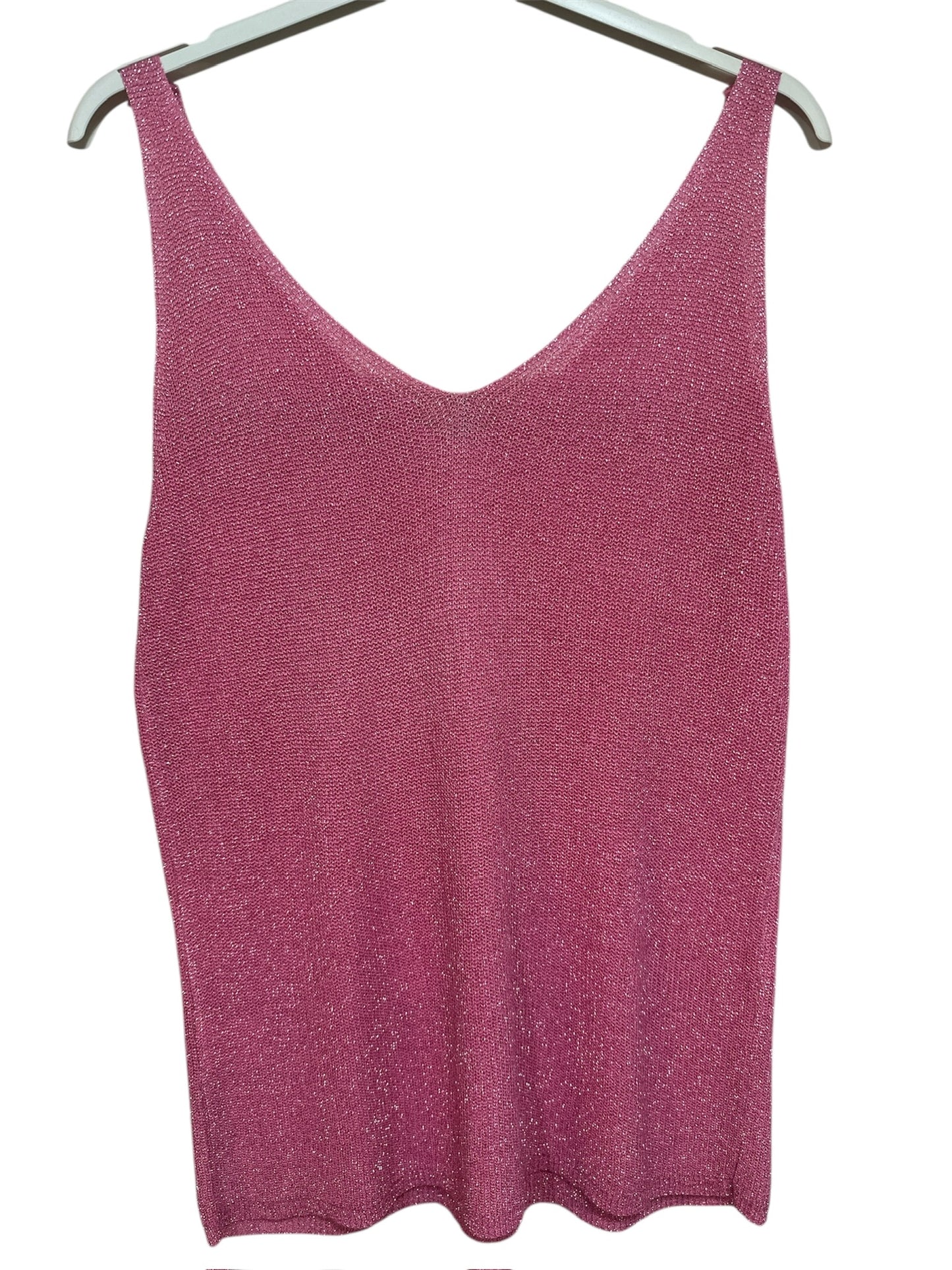 CAMISETA BRILLANTE DE TIRANTES