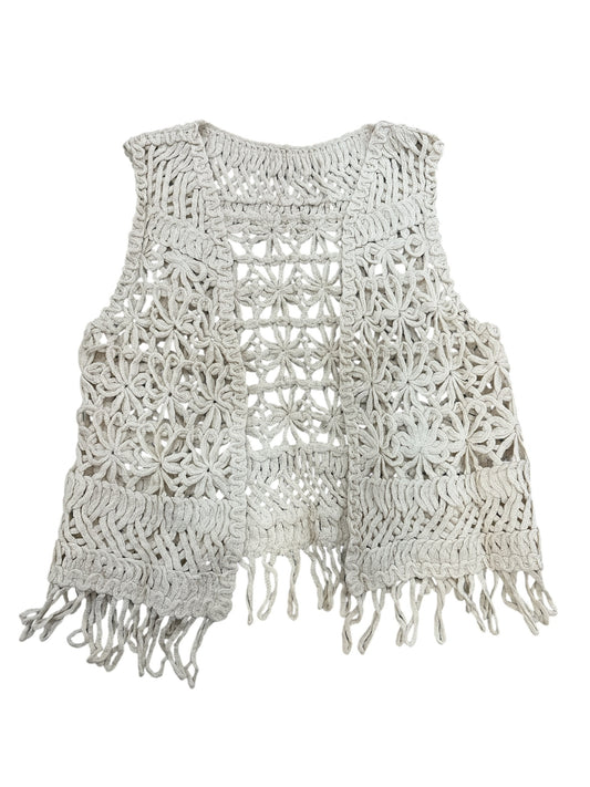 CHALECO CROCHET FLECOS
